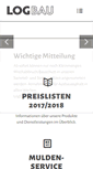 Mobile Screenshot of logbau.ch